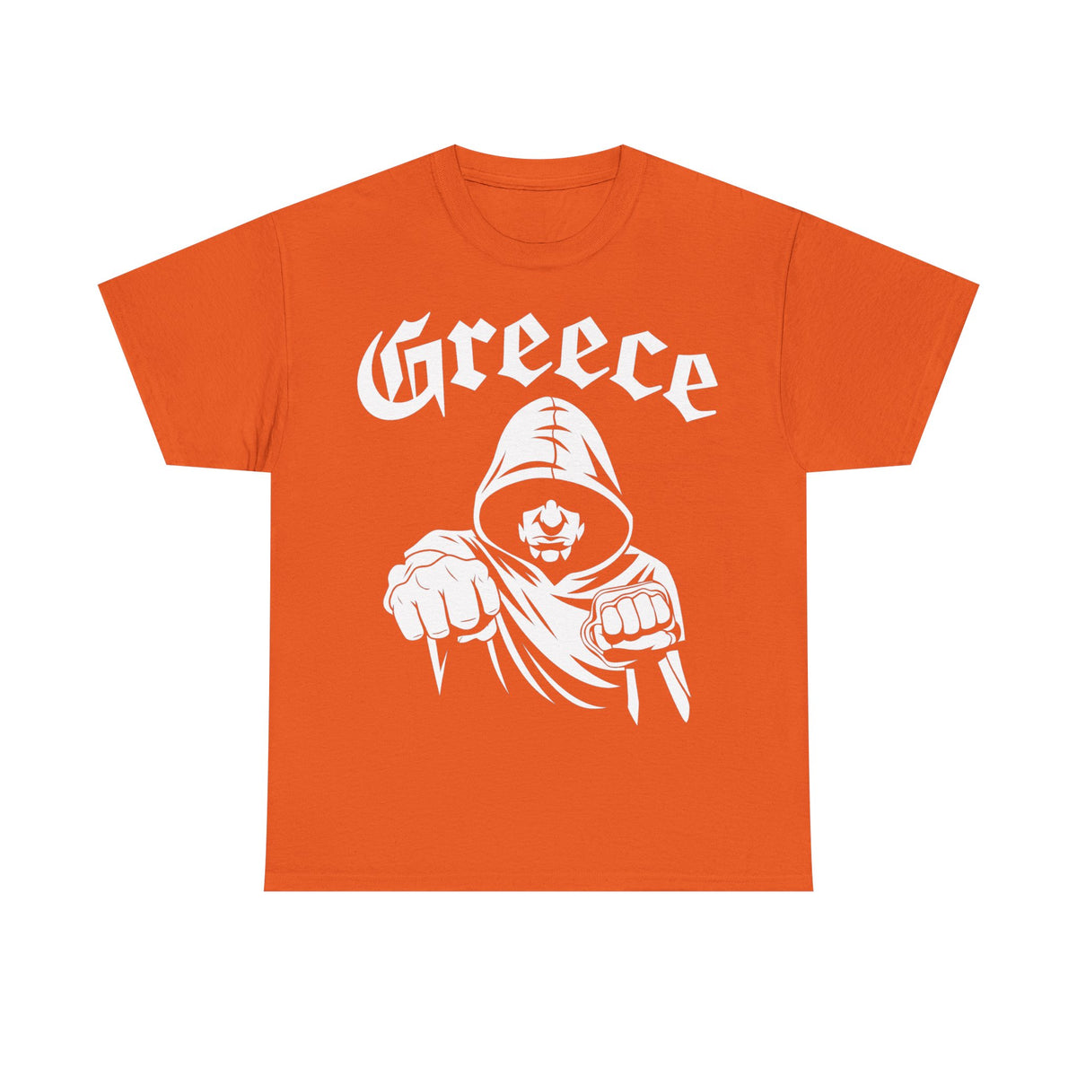 Grecia Grecia hooligan bandera escudo patria fútbol deporte aficionado idea de regalo - camiseta unisex
