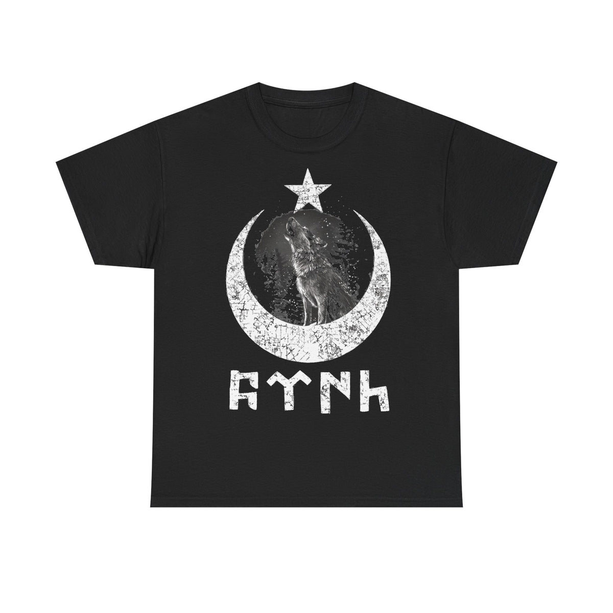 Leyenda Göktürk Turquía Orgullo Lobo Bozkurt Medianoche Idea de regalo - Camiseta unisex