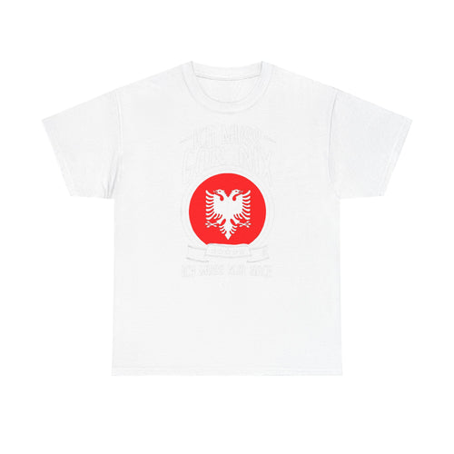 Albanie blason shqiponja drapeau albanais football fan sport T-shirt unisexe