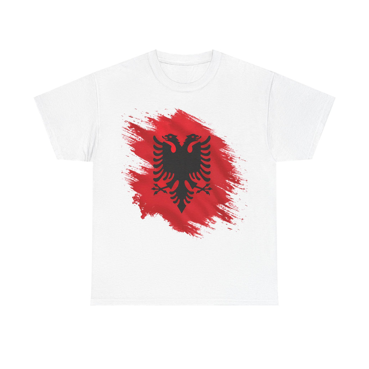Albania Art Doppeladler Street Style Geschenkidee - Unisex T-Shirt