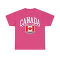 Canada Kanada Hooligan Wappen Flagge Fan Sport Fußball Geschenkidee - Unisey T-Shirt
