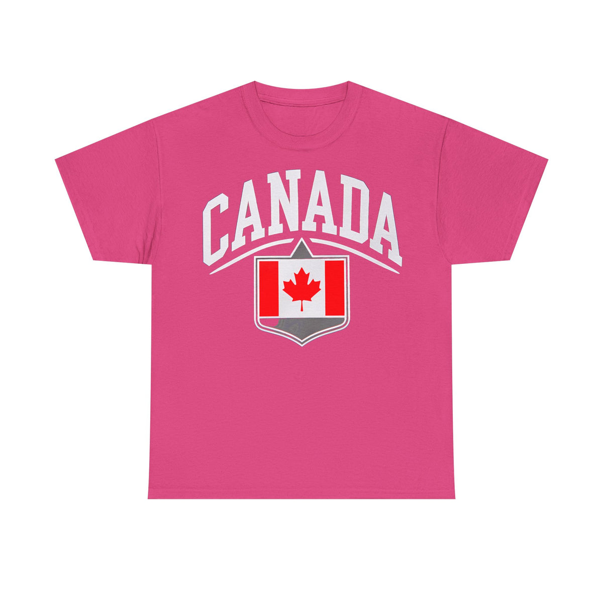 Canada Kanada Hooligan Wappen Flagge Fan Sport Fußball Geschenkidee - Unisey T-Shirt
