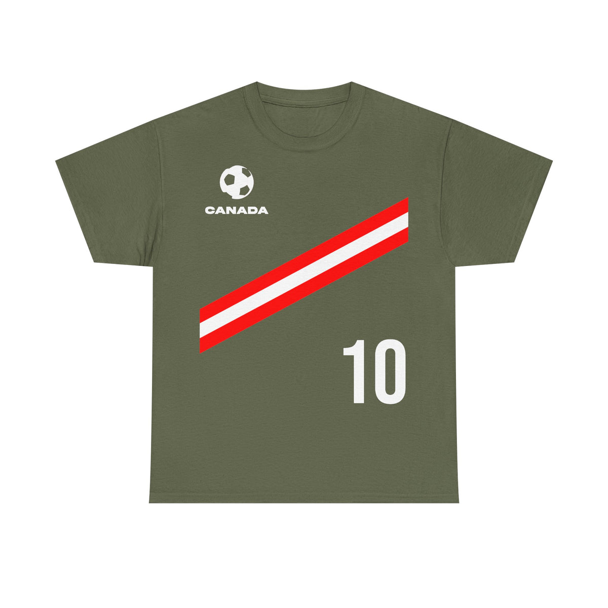 Canada Kanada Wappen Flagge Fan Sport Fußball Geschenkidee - Unisey T-Shirt