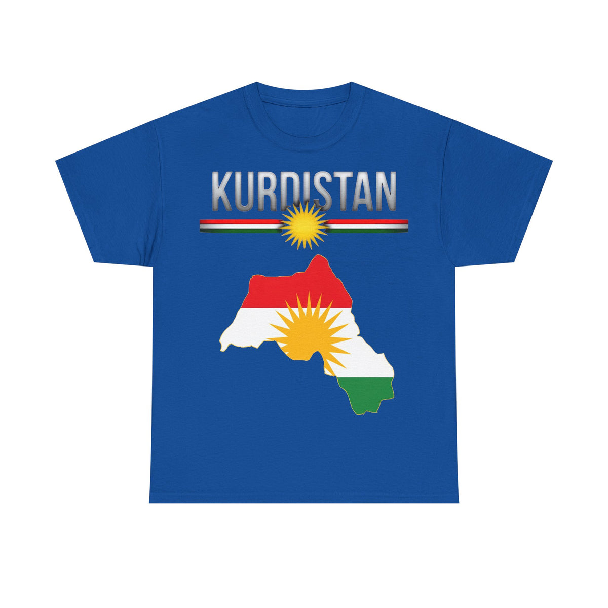 Kurdistan Pride Stolz Flagge Wappen - Unisex T-Shirt