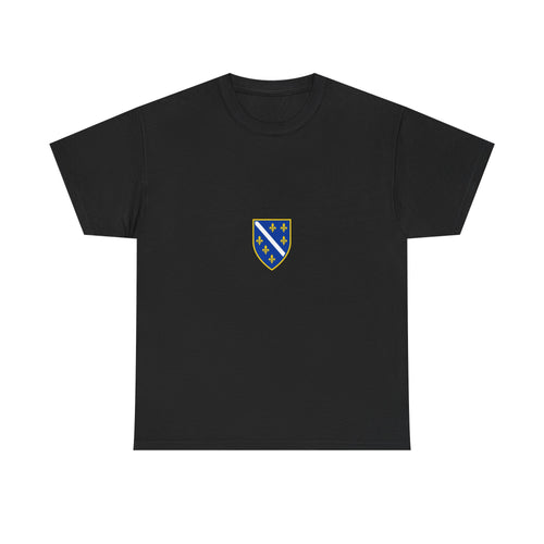 Bosnia escudo bandera orgullo patria aficionado al fútbol idea de regalo - Camiseta unisex