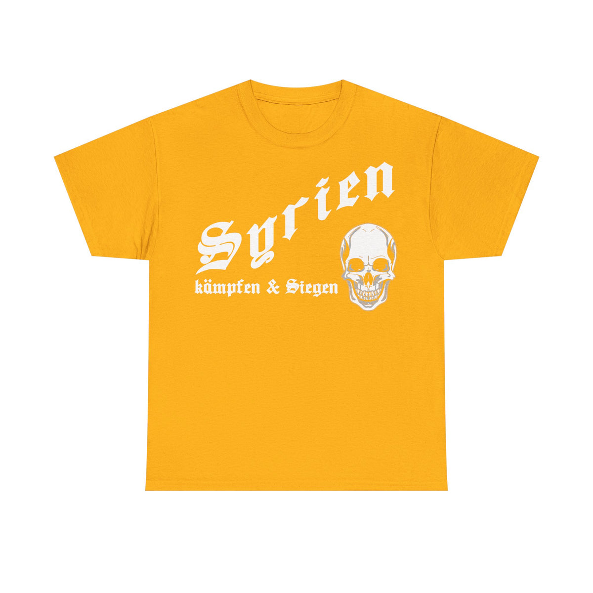 Syria Syrien Wappen Flagge Heimat Sport Fan Geschenkidee - Unisex T-Shirt