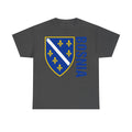 Bosnia Wappen Flagge Stolz Heimat Fußball fan Geschenkidee - Unisex T-Shirt