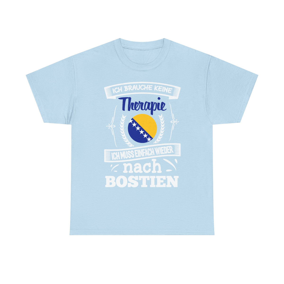 Bosnia Wappen Flagge Stolz Heimat Fußball fan Geschenkidee - Unisex T-Shirt
