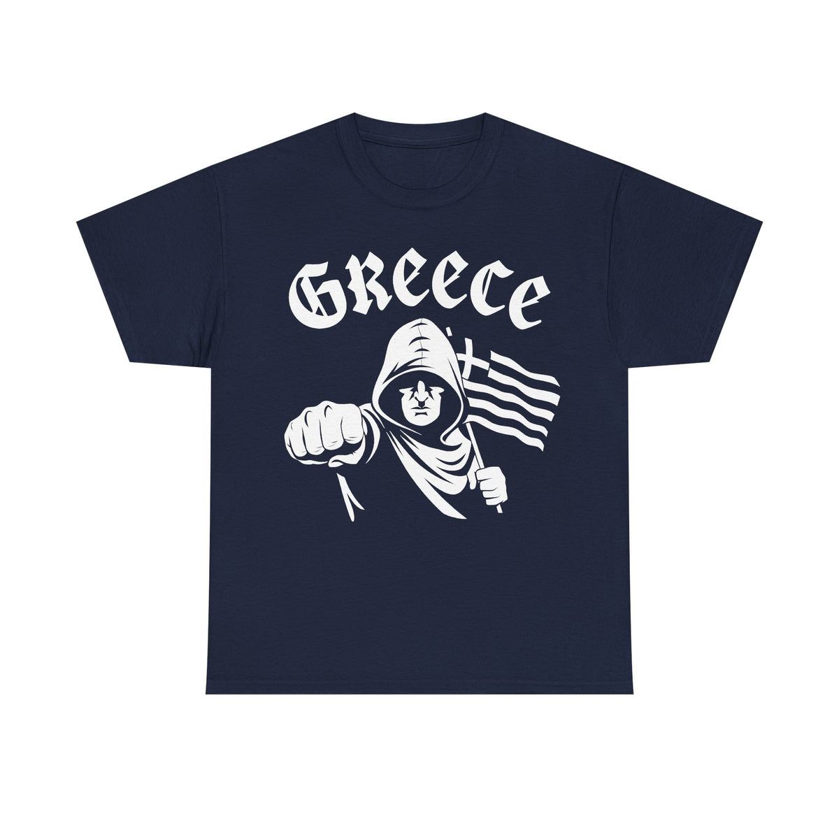 Grecia Grecia hooligan bandera escudo patria fútbol deporte aficionado idea de regalo - camiseta unisex