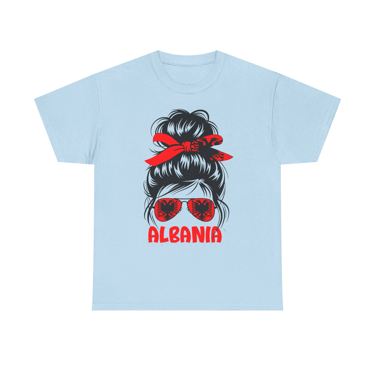 Camiseta unisex de Albania, escudo albanés, bandera, águila, fútbol, aficionado, deporte