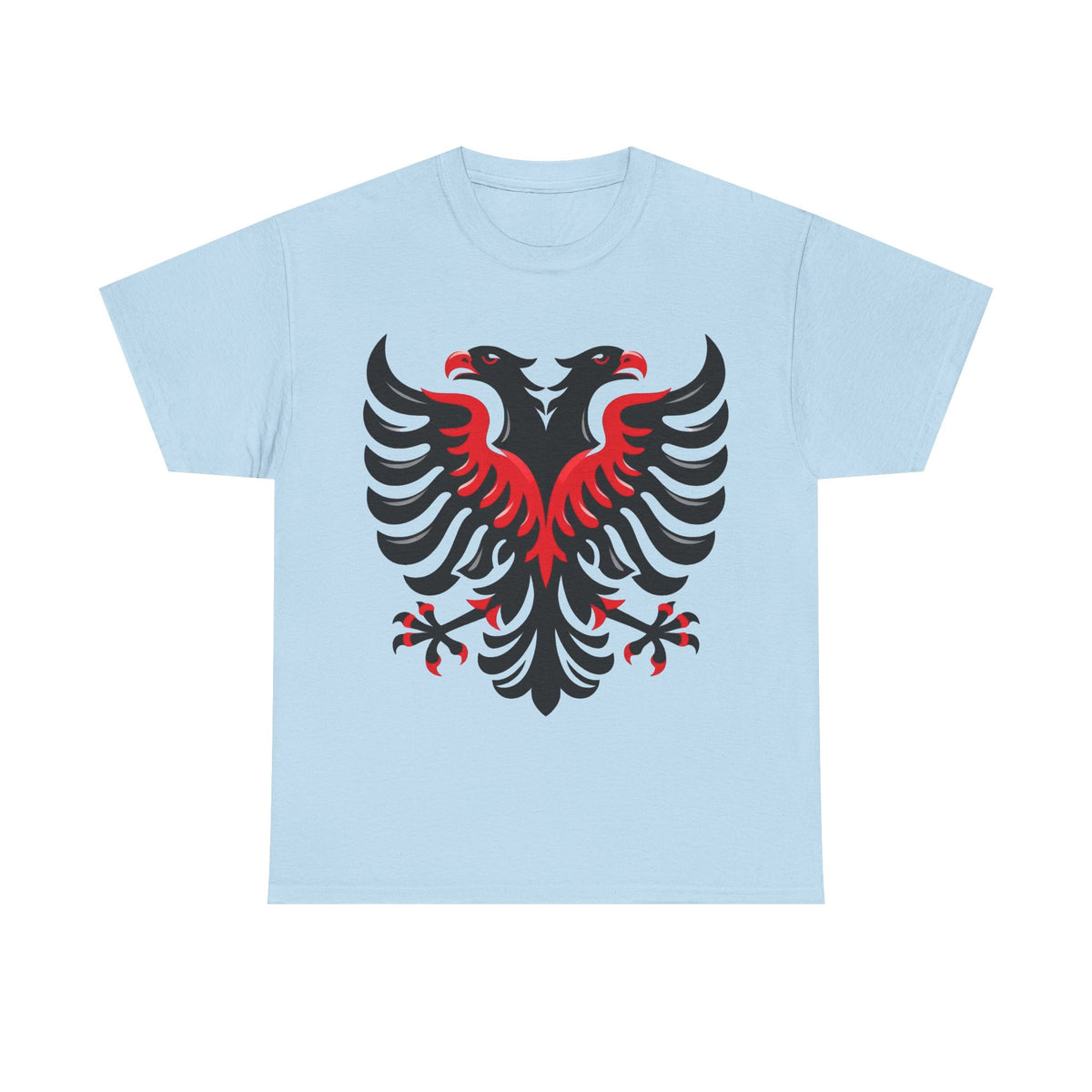 Aigle bicéphale albanais noble drapeau patrie fierté - T-shirt unisexe