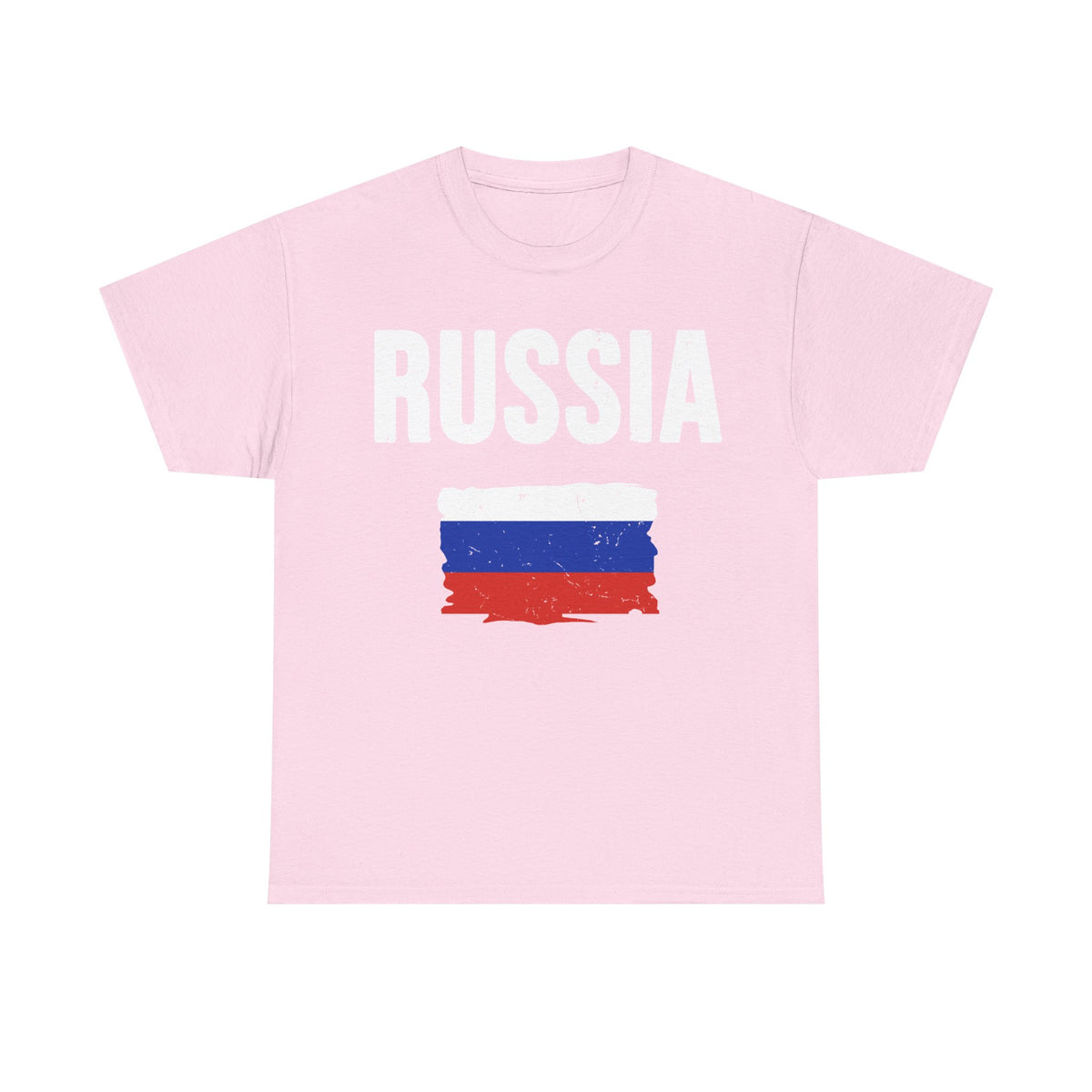 Russia Flagge Wappen Geschenkidee - Unisex T-Shirt