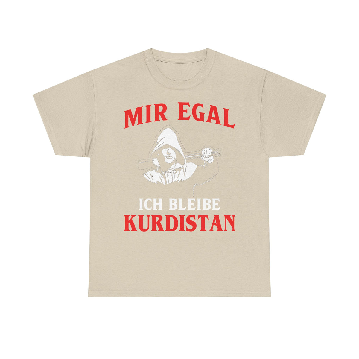 Kurdistán Azadi Escudo Bandera Patria Newroz Regalo - Camiseta unisex