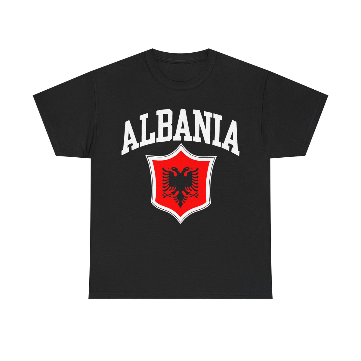 Albania Hooligan Wappen Shqiptar Flagge Adler Fußball Fan Sport - Unisex T Shirt