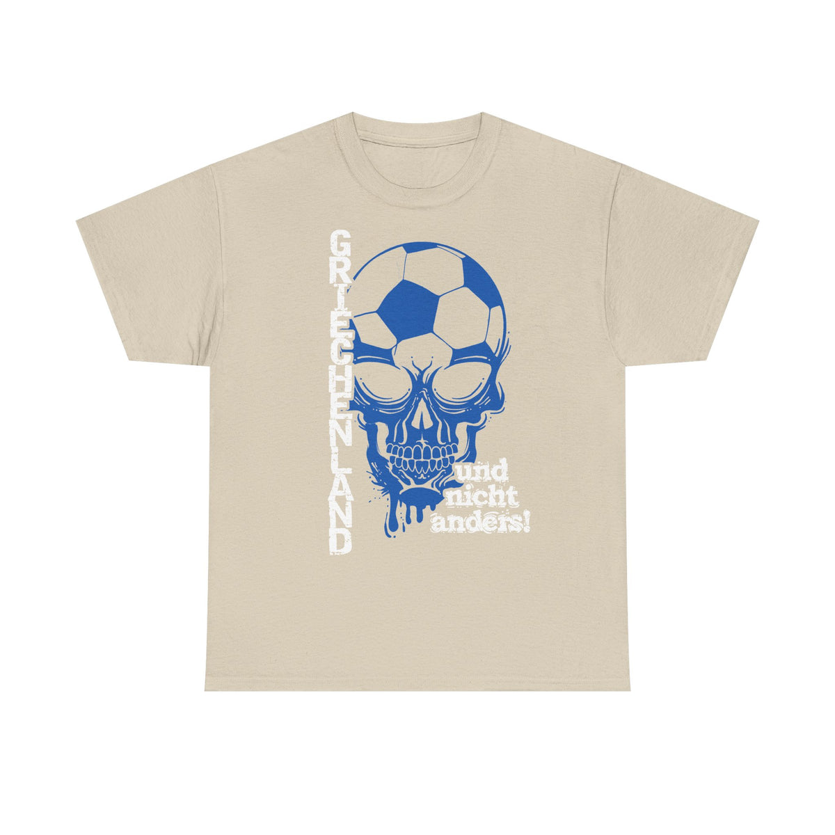 Grecia Grecia Bandera Escudo Patria Fútbol Deporte Aficionado Idea de regalo - Camiseta unisex