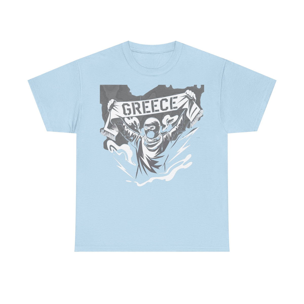 Grecia Grecia hooligan bandera escudo patria fútbol deporte aficionado idea de regalo - camiseta unisex