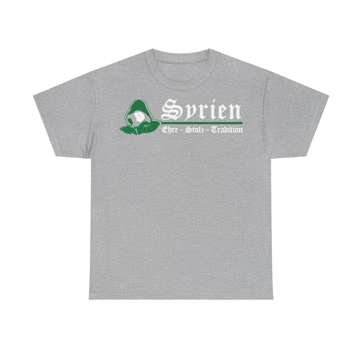 Syria Syrien Wappen Flagge Heimat Sport Fan Geschenkidee - Unisex T-Shirt