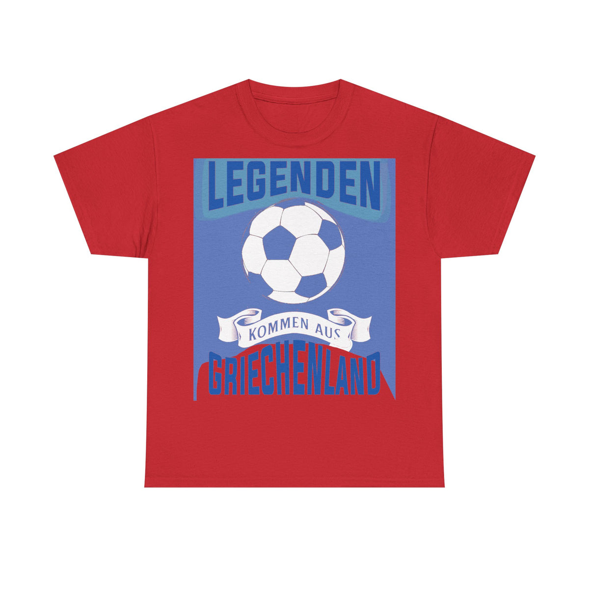 Grecia Grecia Bandera Escudo Patria Fútbol Deporte Aficionado Idea de regalo - Camiseta unisex