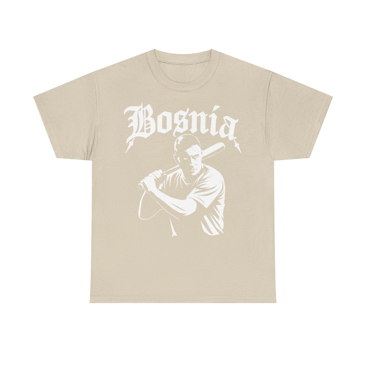 Bosnia escudo bandera orgullo patria aficionado al fútbol idea de regalo - Camiseta unisex