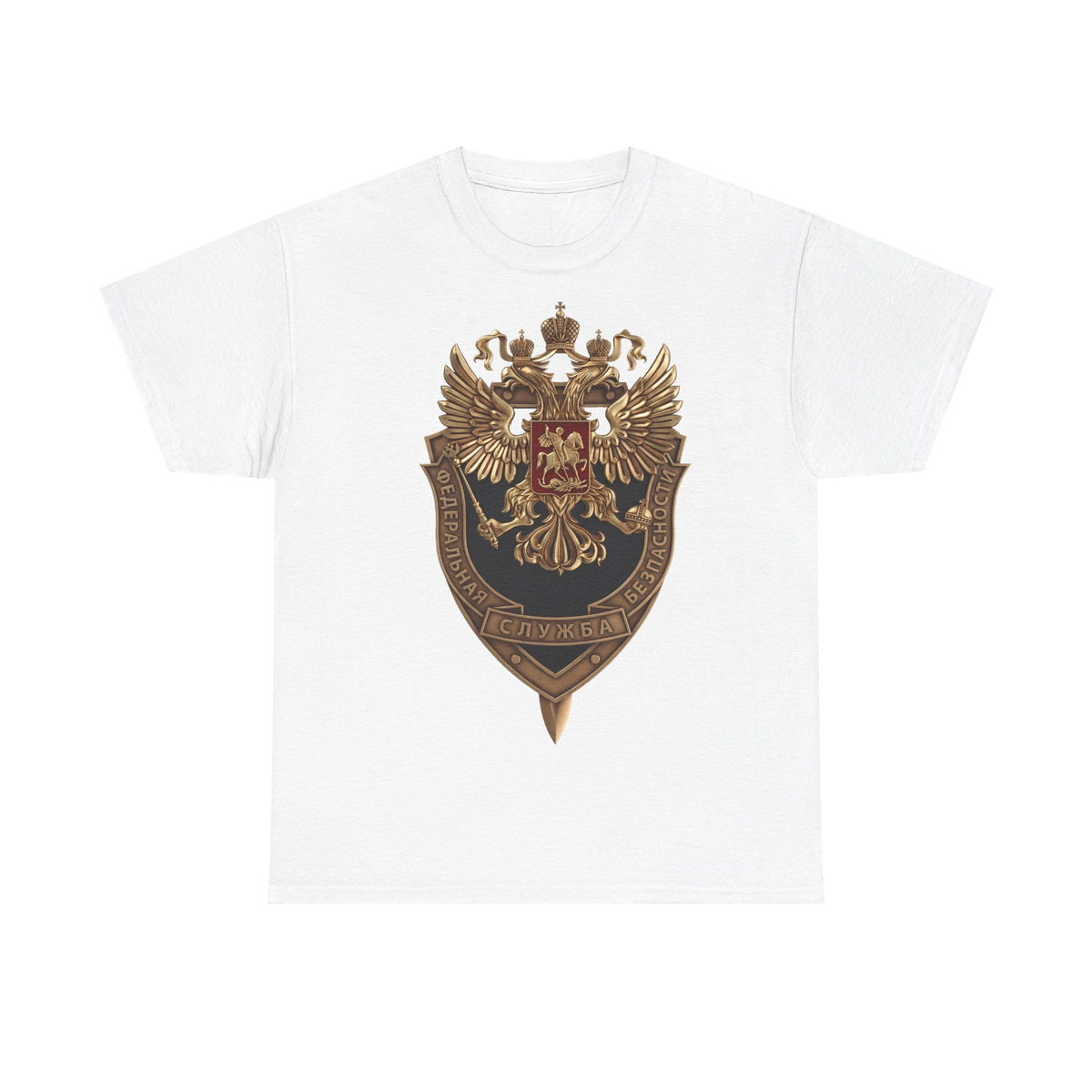 Noble Escudo Rusia Rusia Moscú Águila Bandera Águila - Camiseta unisex