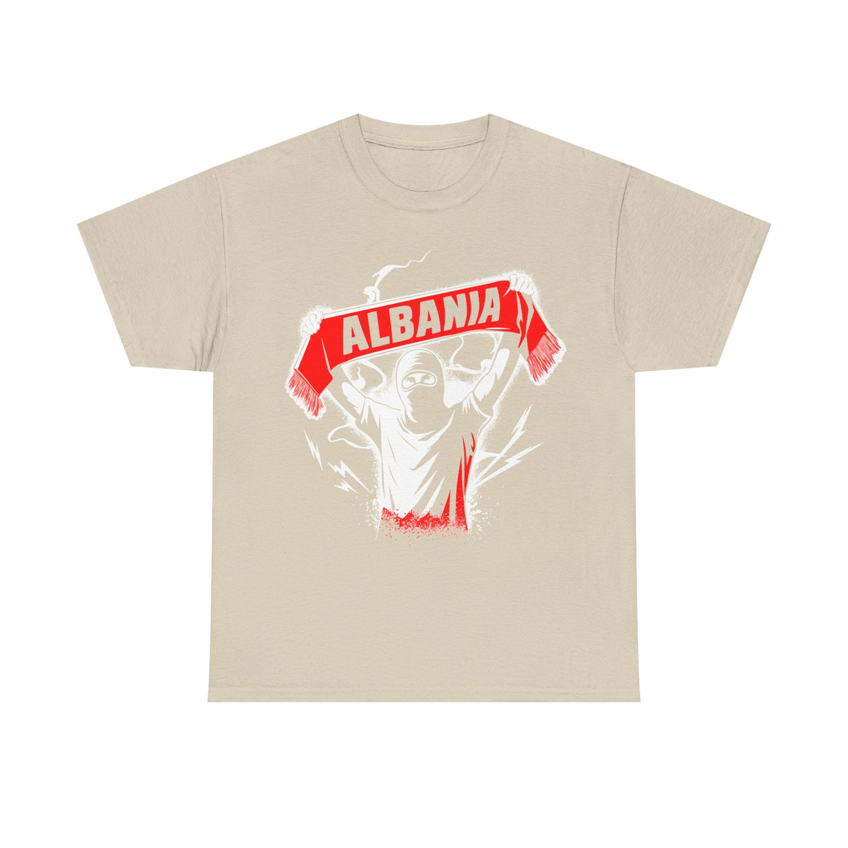 Albania Hooligan Wappen Shqiptar Flagge Adler Fußball Fan Sport - Unisex T Shirt