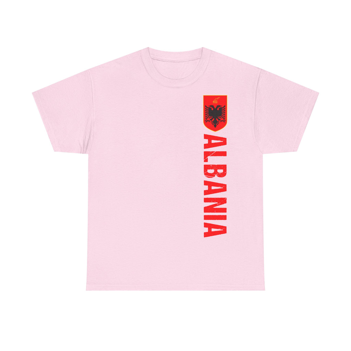 Albania Wappen Shqiptar Flagge Adler Fußball Fan Sport Unisex T Shirt