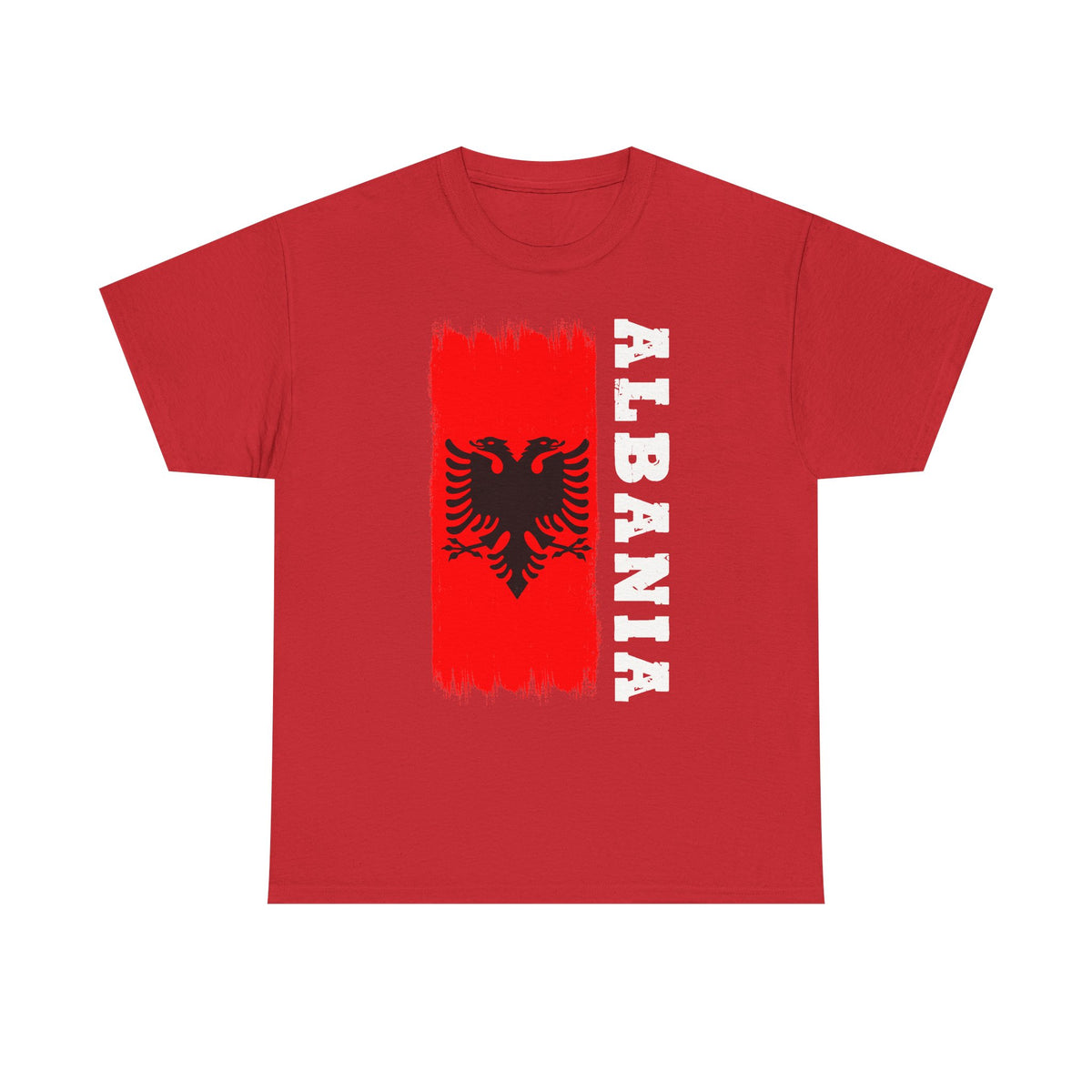Camiseta unisex de Albania, escudo albanés, bandera, águila, fútbol, aficionado, deporte