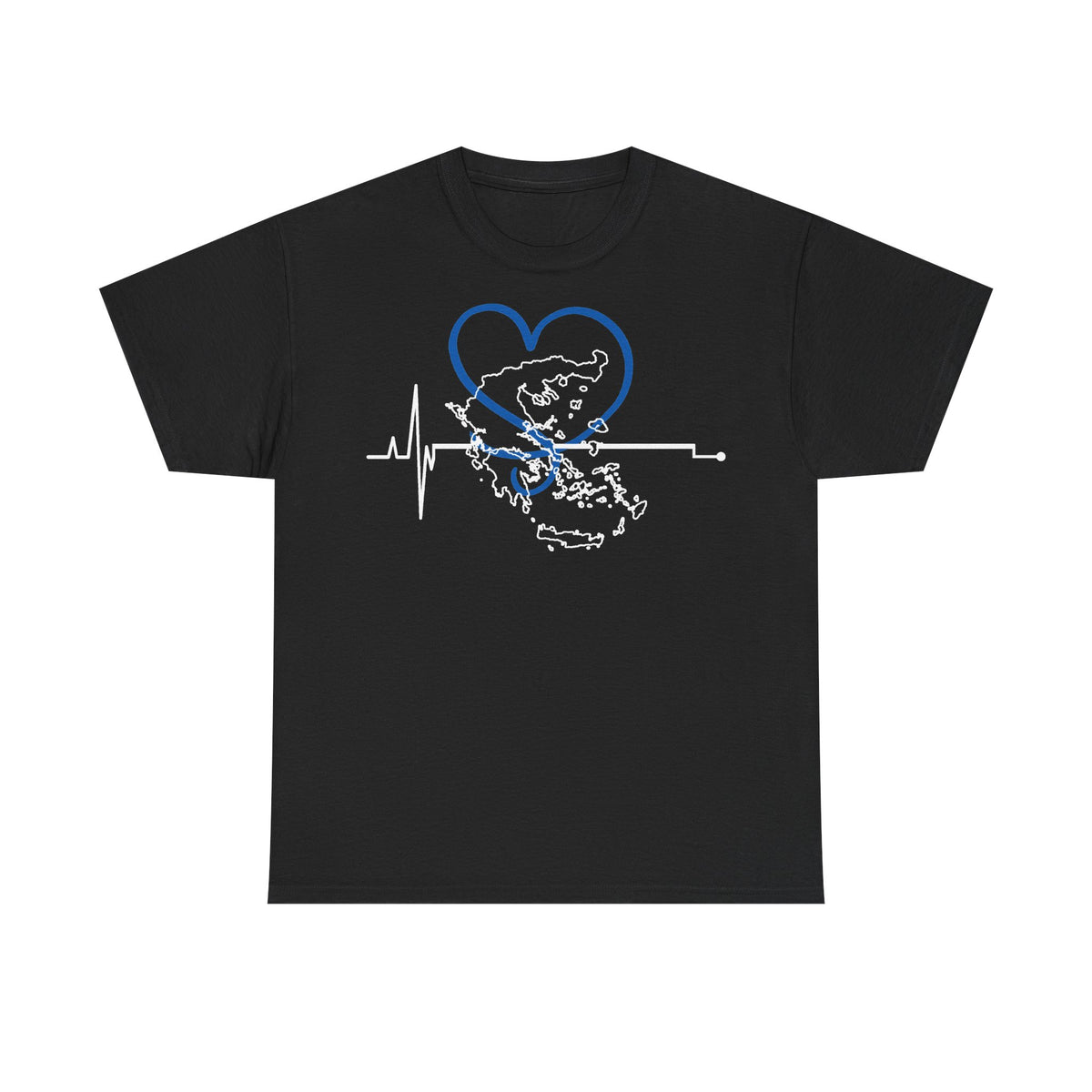 Grecia Grecia Bandera Escudo Patria Fútbol Deporte Aficionado Idea de regalo - Camiseta unisex