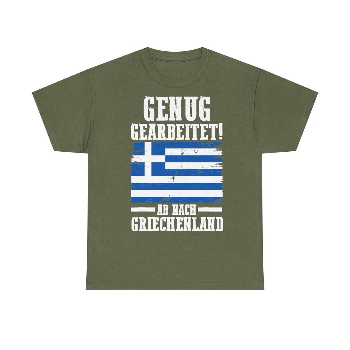 Grecia Grecia Bandera Escudo Patria Fútbol Deporte Aficionado Idea de regalo - Camiseta unisex