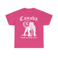 Canada Kanada Wappen Flagge Fan Sport Fußball Geschenkidee - Unisey T-Shirt