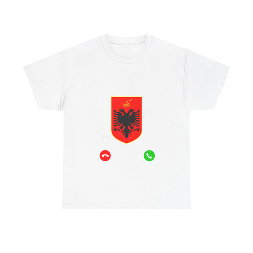 Camiseta unisex de Albania, escudo albanés, bandera, águila, fútbol, aficionado, deporte