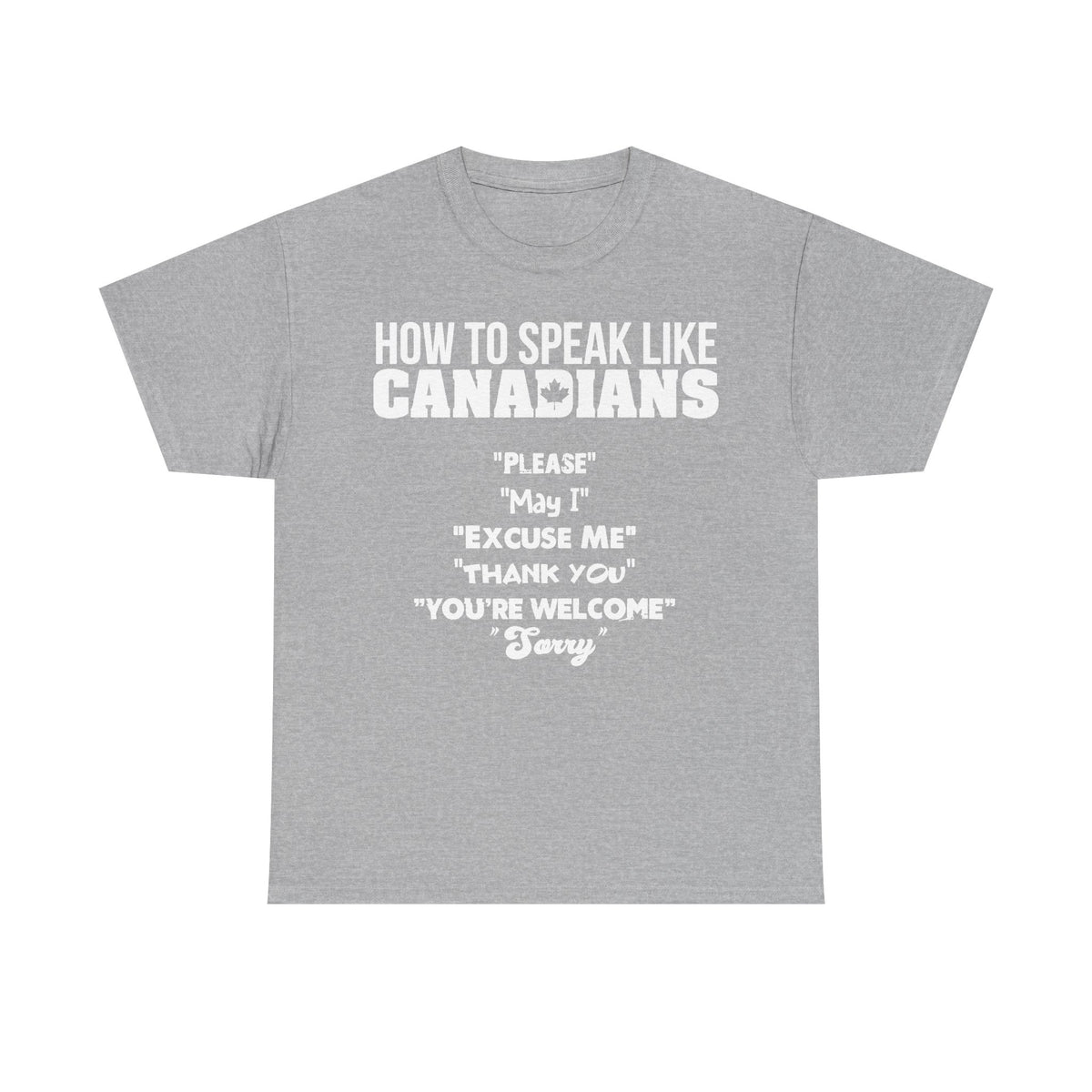 Canada Kanada Wappen Flagge Fan Sport Fußball Geschenkidee - Unisey T-Shirt