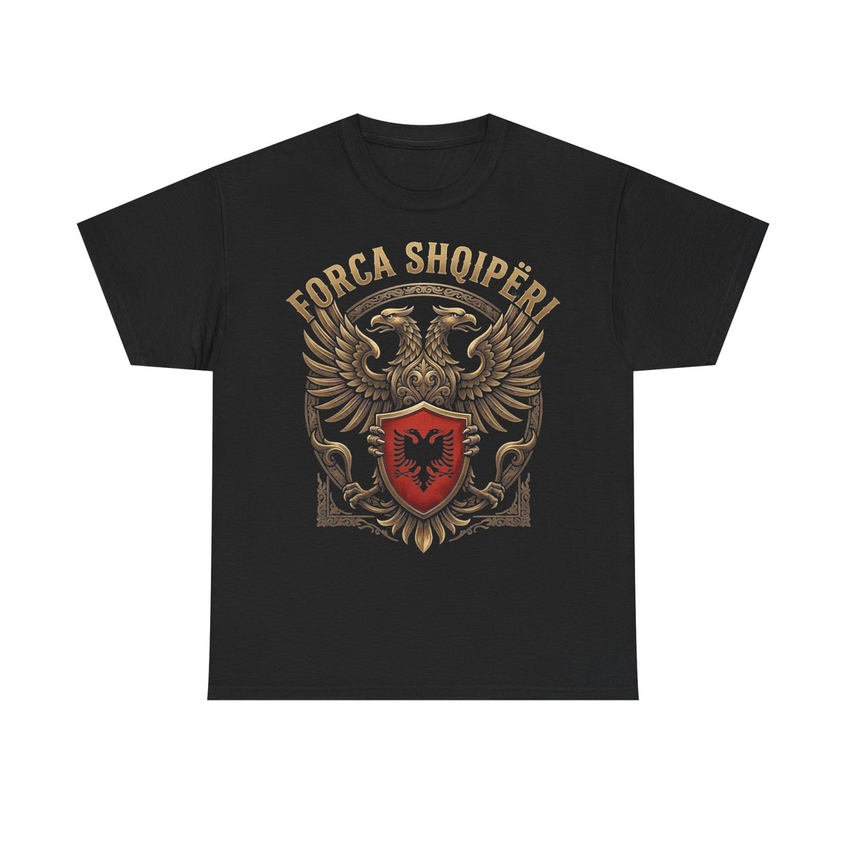 Forca Shqipäria Albania Edel Adler Wappen - Unisex T-Shirt