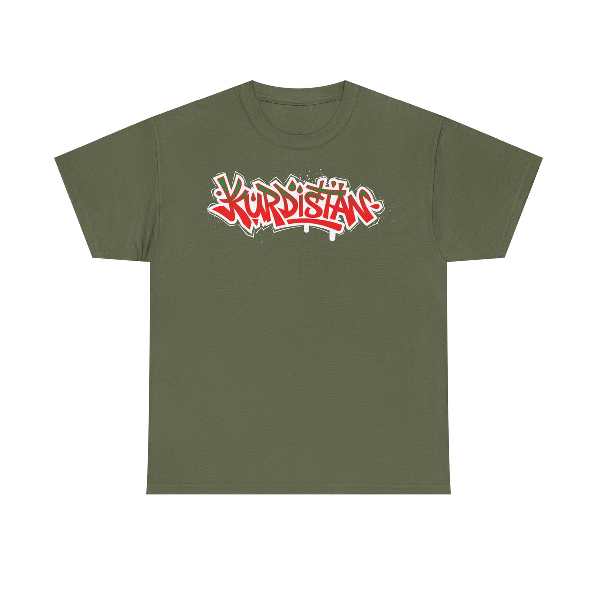 Kurdistán Azadi Escudo Bandera Patria Newroz Regalo - Camiseta unisex