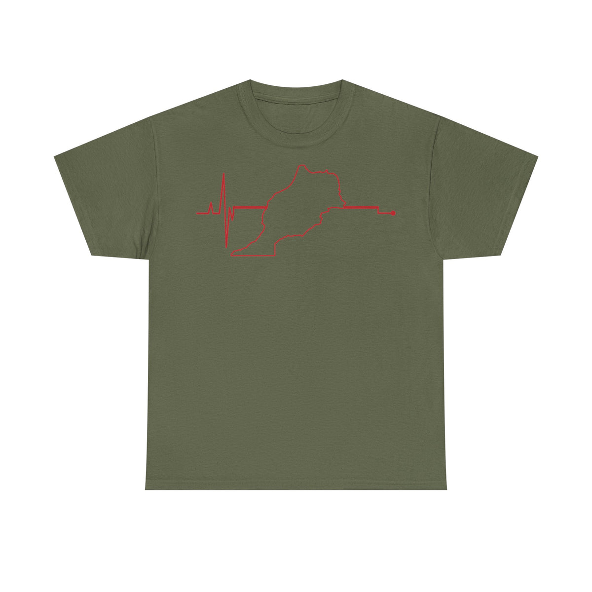 Marruecos Escudo Morocco Bandera Orgullo Fútbol Fan Deporte FIdea de regalo - Camiseta unisex