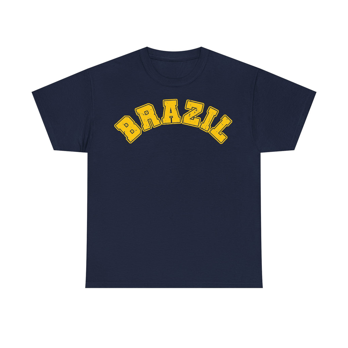 Brazil Brasilien Wappen Flagge Sport Fan Fußball Geschenkidee - Unisex T-Shirt
