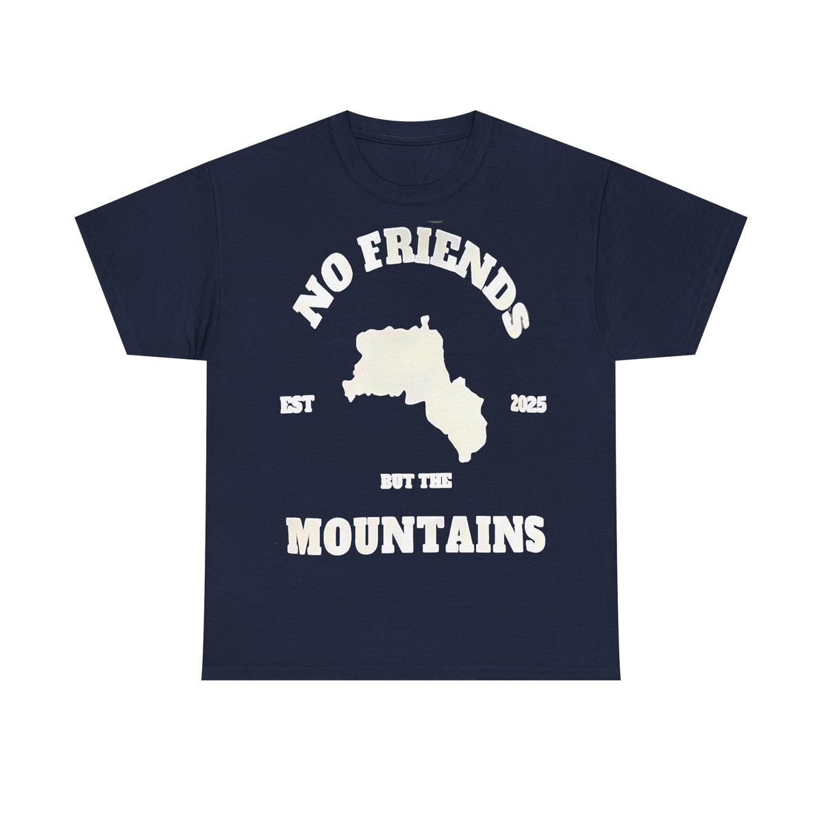 Sin amigos, pero con las montañas Kurdistán Azadi - Camiseta unisex