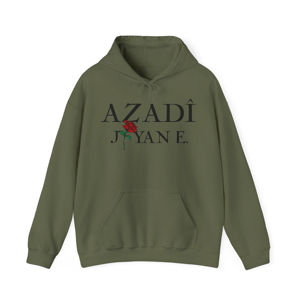 Azadi Jiyan E. Kurdistan Azadi - Unisex Hoodie
