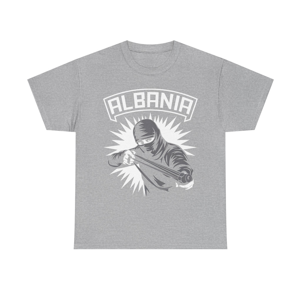 Albania Hooligan Wappen Shqiptar Flagge Adler Fußball Fan Sport - Unisex T Shirt