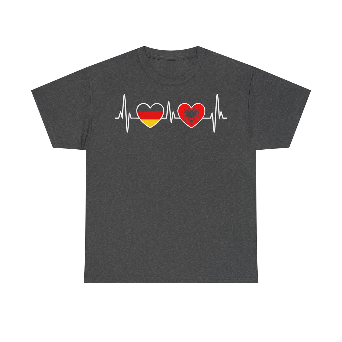 Albania Wappen Shqiptar Flagge Adler Fußball Fan Sport Unisex T Shirt