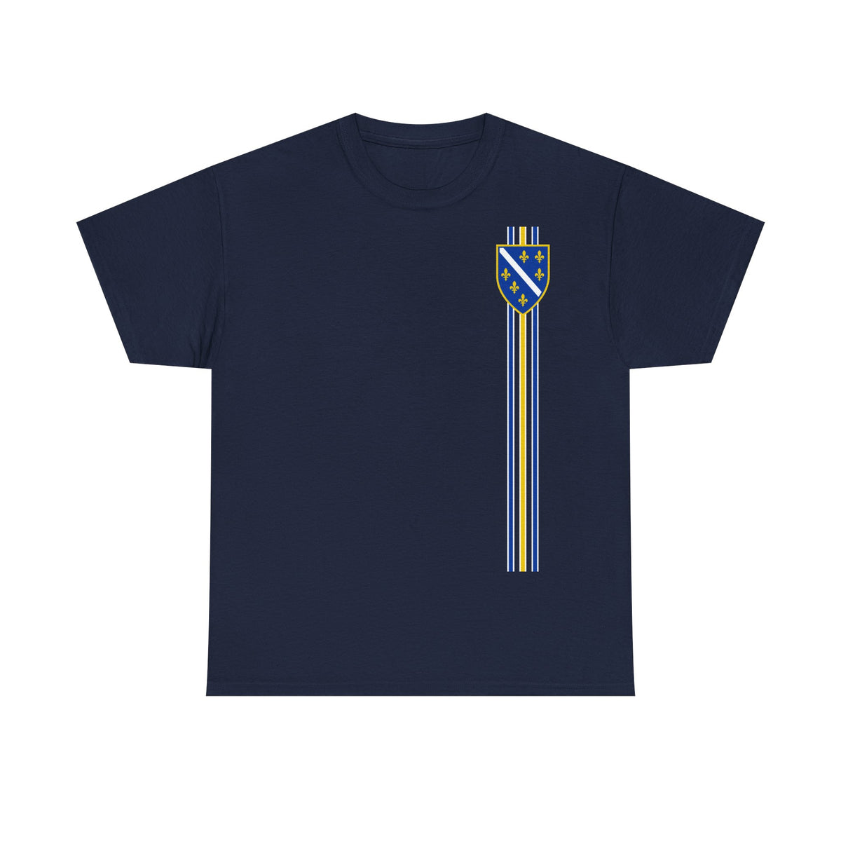 Bosnia Wappen Flagge Stolz Heimat Fußball fan Geschenkidee - Unisex T-Shirt