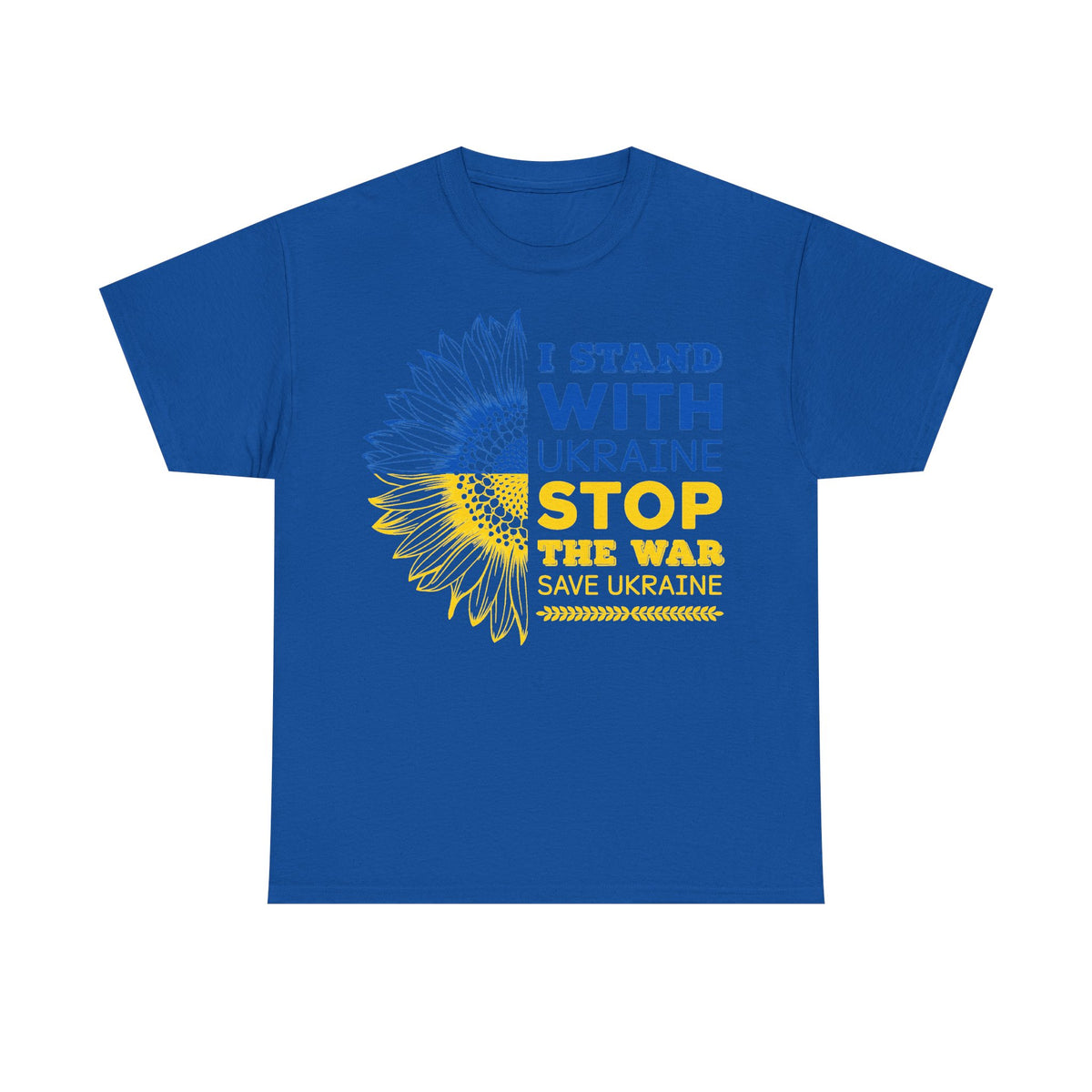 Bandiera e stemma dell'Ucraina Idea regalo Sport Tifoso Moda Vintage - T-shirt unisex