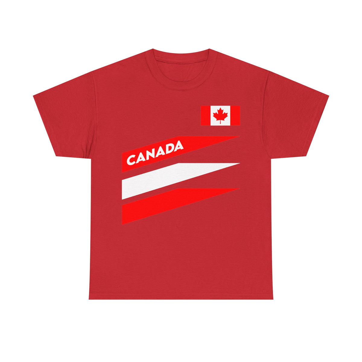 Canada Kanada Wappen Flagge Fan Sport Fußball Geschenkidee - Unisey T-Shirt