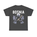 Bosnia Wappen Flagge Stolz Heimat Fußball fan Geschenkidee - Unisex T-Shirt
