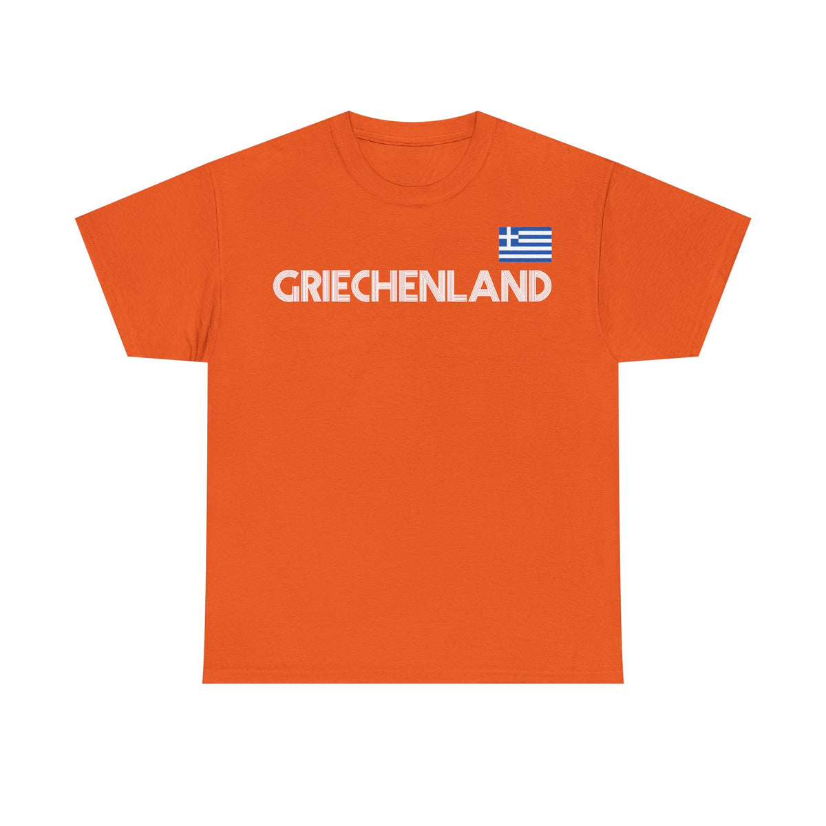Grecia Grecia Bandera Escudo Patria Fútbol Deporte Aficionado Idea de regalo - Camiseta unisex