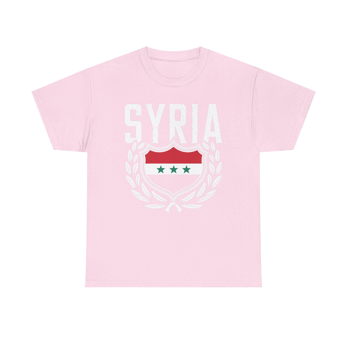 Syria Syrien Hooligan Wappen Flagge Heimat Sport Fußball Fan Geschenkidee - Unisex T-Shirt