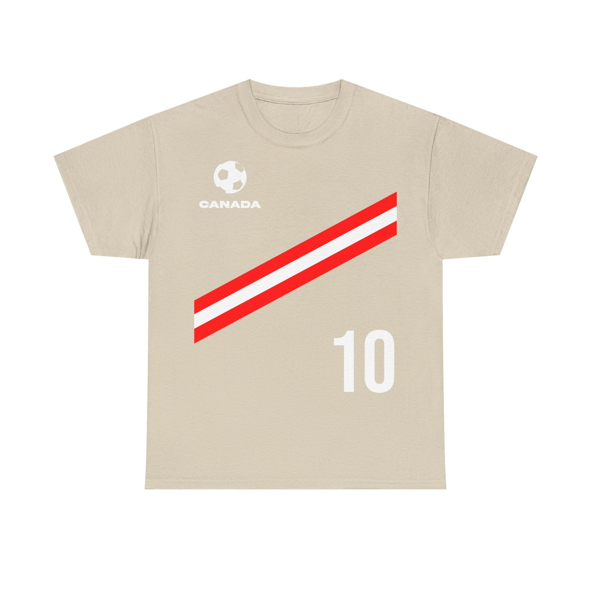 Canada Kanada Wappen Flagge Fan Sport Fußball Geschenkidee - Unisey T-Shirt