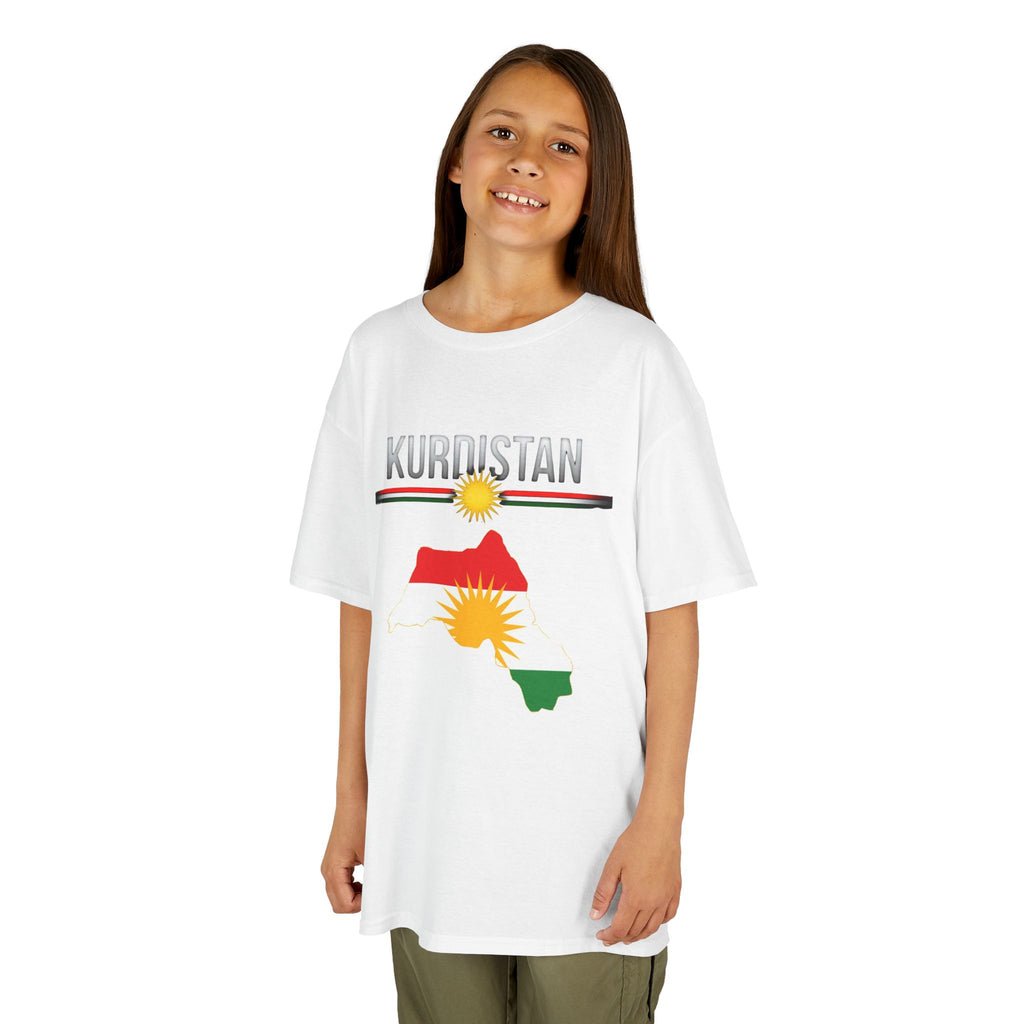 Kurdistan Pride Stolz Heimat Flagge Sonne - Unisex Kinder & Jugendliche T-Shirt