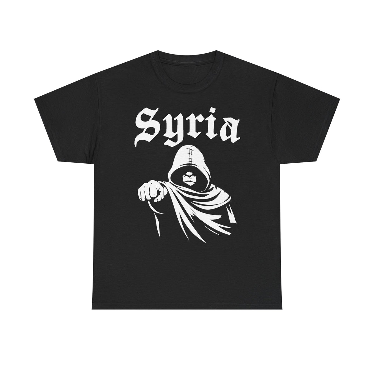 Syria Syrien Hooligan Wappen Flagge Heimat Sport Fußball Fan Geschenkidee - Unisex T-Shirt