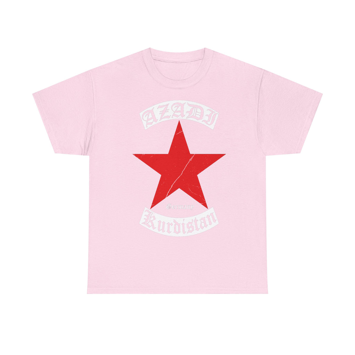 Kurdistán Azadi Escudo Bandera Patria Newroz Regalo - Camiseta unisex